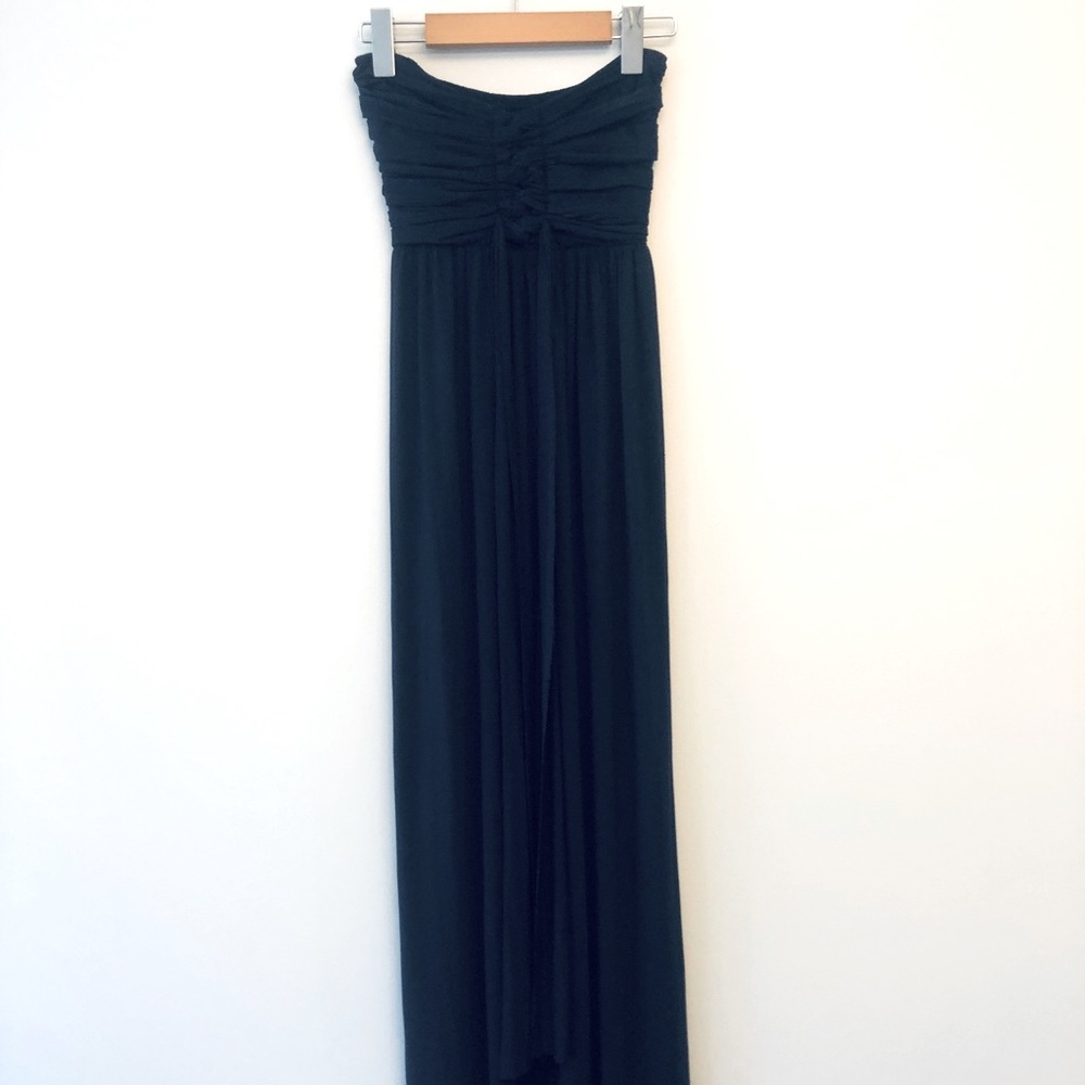 NWT Catwalk Studia Strapless Navy Blue Maxi, Size M